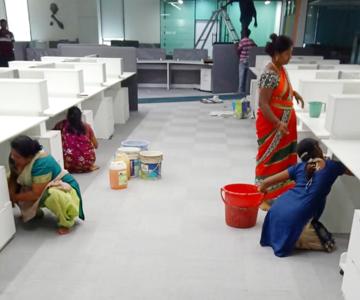 Floor cleaning